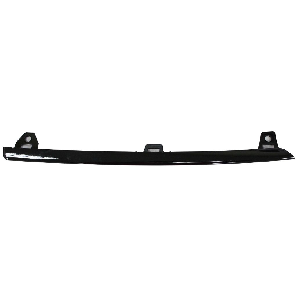 PORSCHE CAYENNE FRONT BUMPER GRILL MLDG CENTER LEFT (Driver Side) BRIGHT-BLACK (BASE/S WO/SPORT) OEM#9Y0807449041 2019-2023 PL#PO1046114