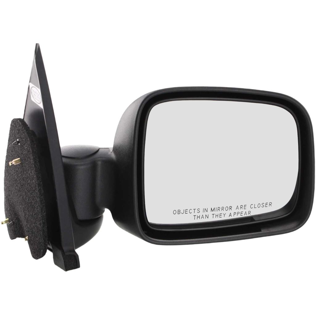 JEEP LIBERTY DOOR MIRROR RIGHT (Passenger Side) MANUAL (BLK) OEM#55155836AH 2002-2007 PL#CH1321226