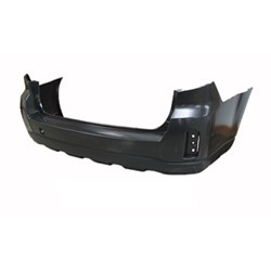 SUBARU OUTBACK REAR BUMPER COVER UPPER PRM/LOWR-TEXT**CAPA** OEM#57704AJ07A 2010-2014 PL#SU1100164C