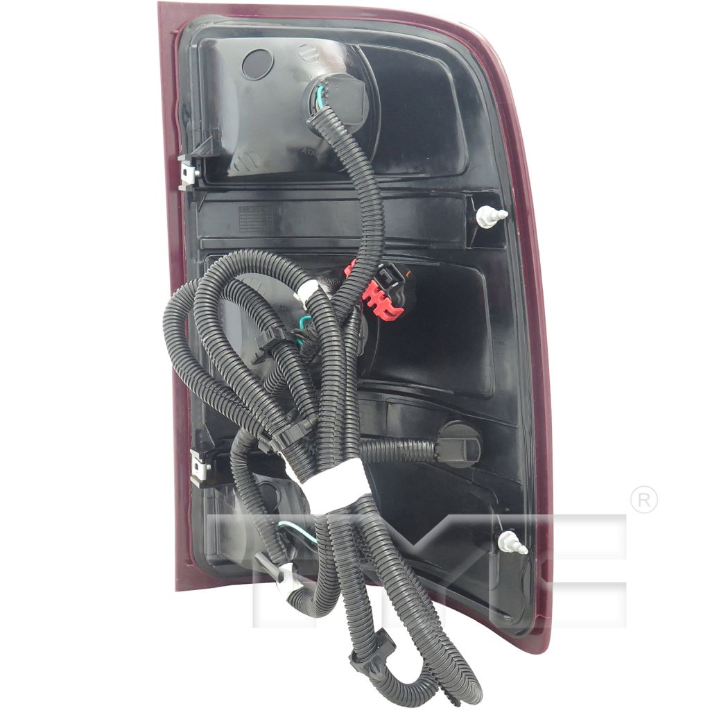 GM TRUCKS & VANS SIERRA/PU 2500/3500 (GMC) TAIL LAMP ASSEMBLY LEFT (Driver Side)(SINGLE REAR WHEEL)(921 BACK UP BULB) **CAPA** OEM#20840273 2010 PL#GM2800250C