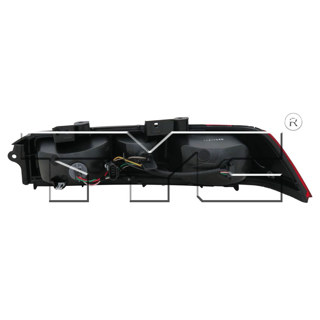 CHEVROLET CAMARO COUPE TAIL LAMP ASSEMBLY LEFT (Driver Side) (BULBS) OEM#23256981 2014-2015 PL#GM2800265