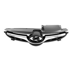 HYUNDAI ELANTRA SEDAN GRILLE BLACK W/DARK-CHROME MLDG (SPORT MDL)(KOREA) OEM#863503X710 2014-2015 PL#HY1200172