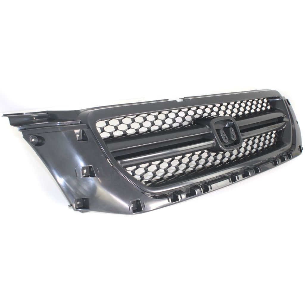 HONDA PILOT GRILLE MAT-Dark GRAY (LX) OEM#75101S9VA01ZJ 2003-2005 PL#HO1200170