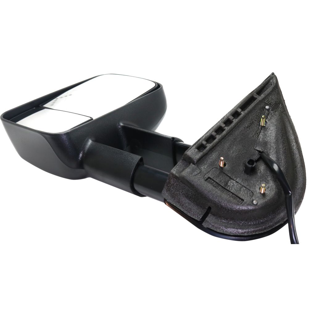 GM TRUCKS & VANS SIERRA/PU 2500/3500 (GMC) DOOR MIRROR LEFT (Driver Side) POWER/HEATED (W/TOW)(DUAL ARM) (W/ LED Signal in Glass) OEM#20862098 2011-2014 PL#GM1320354