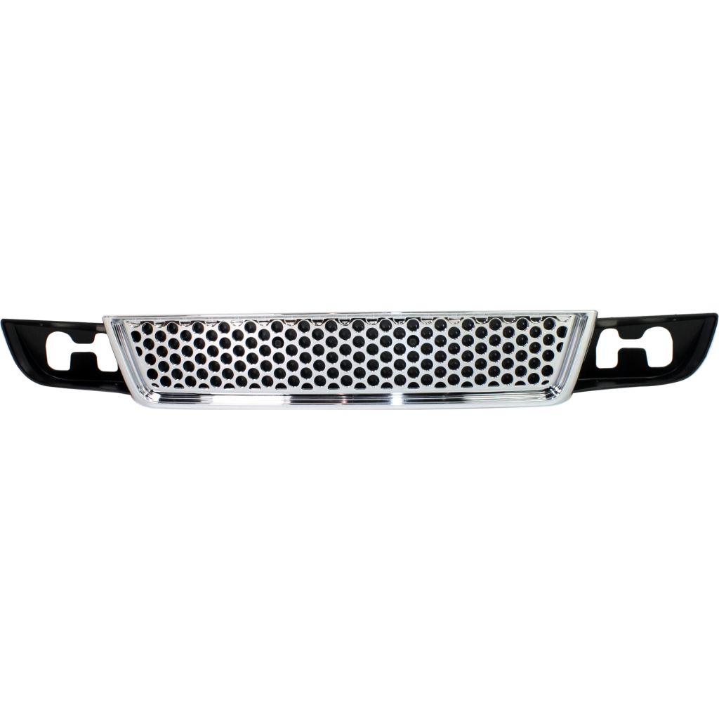 GM TRUCKS & VANS YUKON DENALI/YUKON XL DENALI (GMC) GRILLE LOWER CHR/BLK OEM#15264513 2007-2014 PL#GM1036114