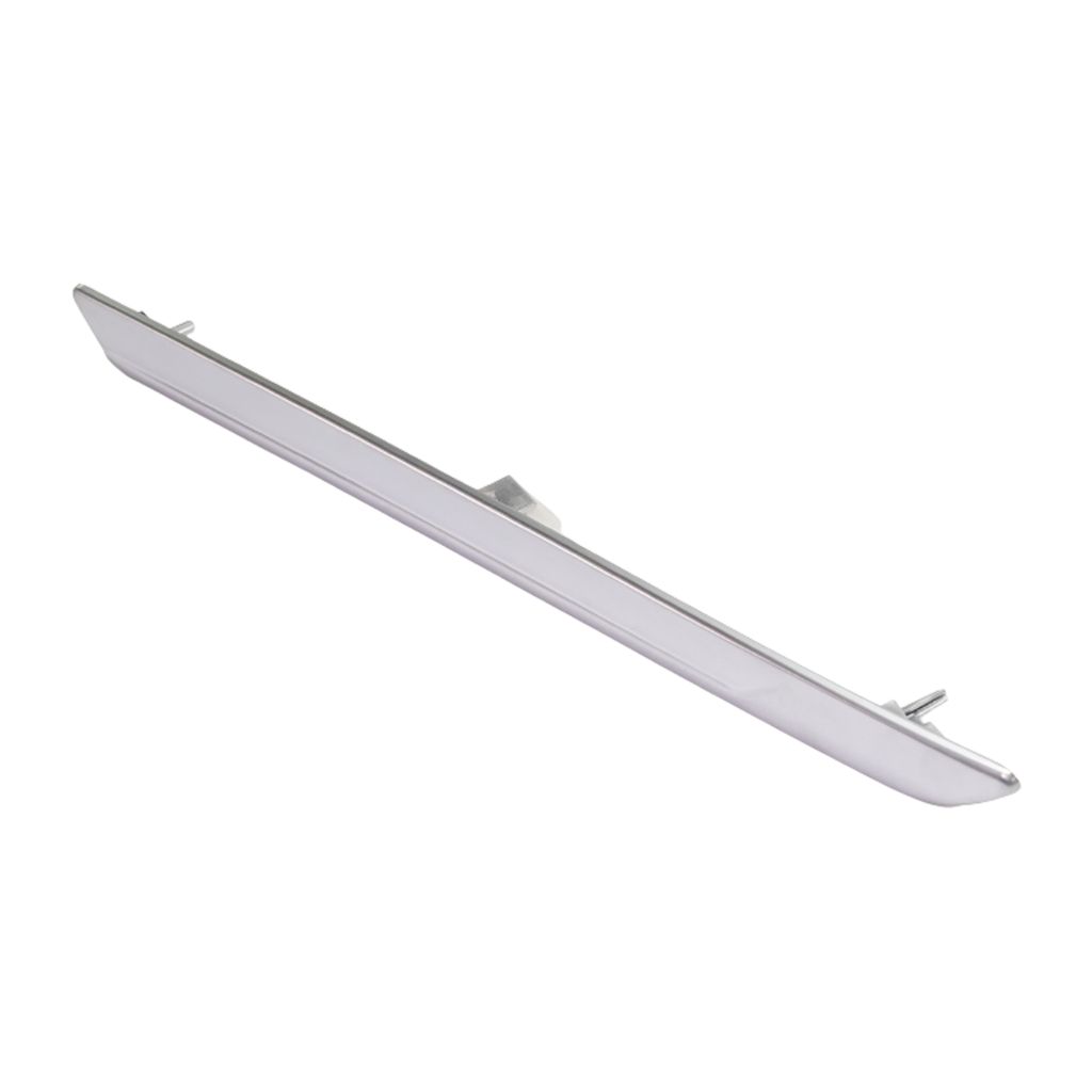 FORD TRUCKS & VANS EXPLORER REAR BUMPER COVER SIDE MLDG LEFT (Driver Side) SATIN NICKEL (PLATINUM) OEM#JB5Z17C830CB 2018-2019 PL#FO1146104