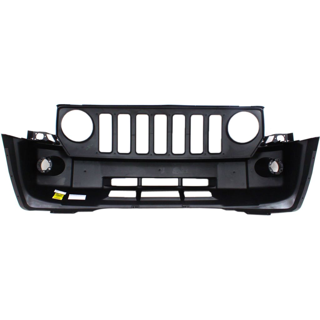 JEEP PATRIOT FRONT BUMPER COVER PRIMED (W/FOG)(WO/Tow Hook) OEM#68021299AB 2007-2010 PL#CH1000893