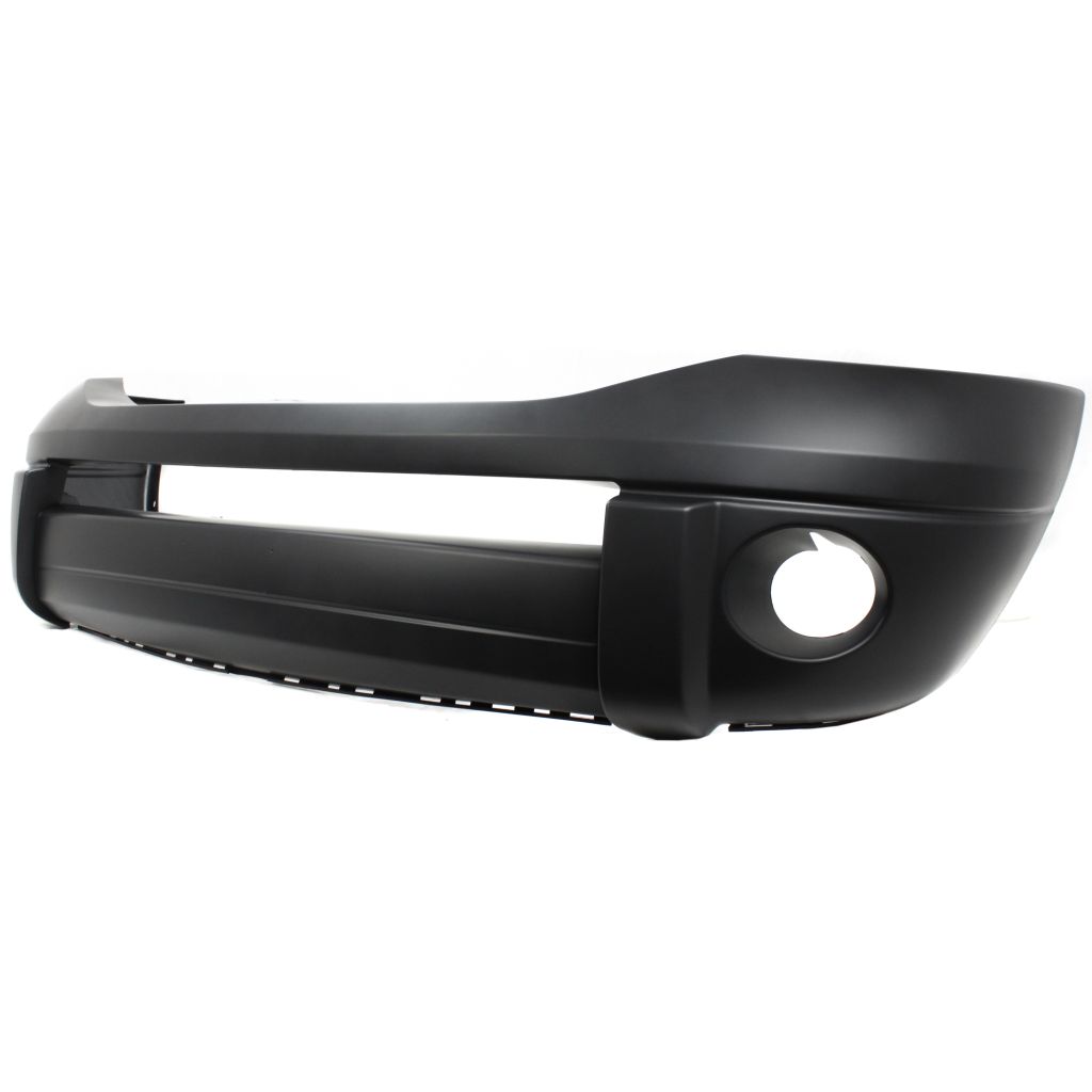DODGE TRUCKS & VANS DODGE/PU ( R1500)(EXC Mega Cab 06-08) FRONT BUMPER COVER PRIMED W/O CHROME Insert (W/O CHROME Type)*CAPA* OEM#68001349AA 2006-2008 PL#CH1000873C