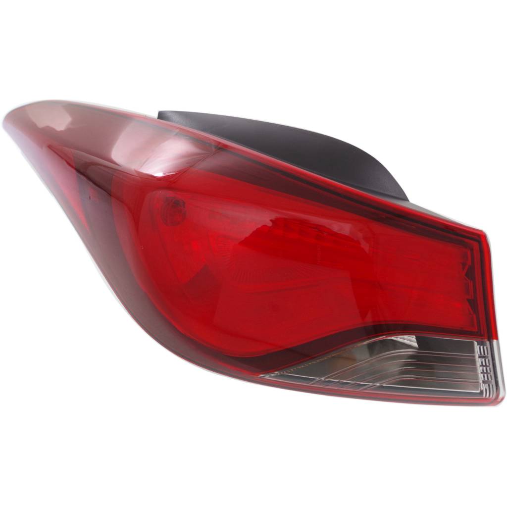 HYUNDAI ELANTRA SEDAN TAIL LAMP ASSEMBLY LEFT (Driver Side) (OUTER)(USA)(STD BULB) **CAPA** OEM#924013Y500 2014-2016 PL#HY2804131C