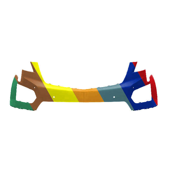 CADILLAC XT5 FRONT BUMPER COVER PRIMED (W/PK SENSOR)(WO/ADAPTIVE CRUISE) OEM#84204162 2017-2019 PL#GM1000A14