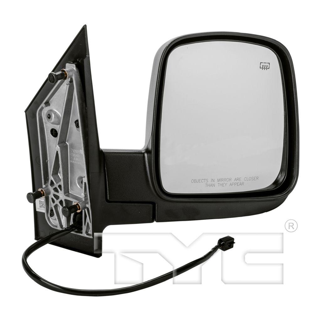 GM TRUCKS & VANS CHEVY/GMC/VAN(Express/Savana) DOOR MIRROR RIGHT (Passenger Side) POWER/HEATED (WO/SIGNAL LAMP)(STD) OEM#15937981 2003-2007 PL#GM1321283