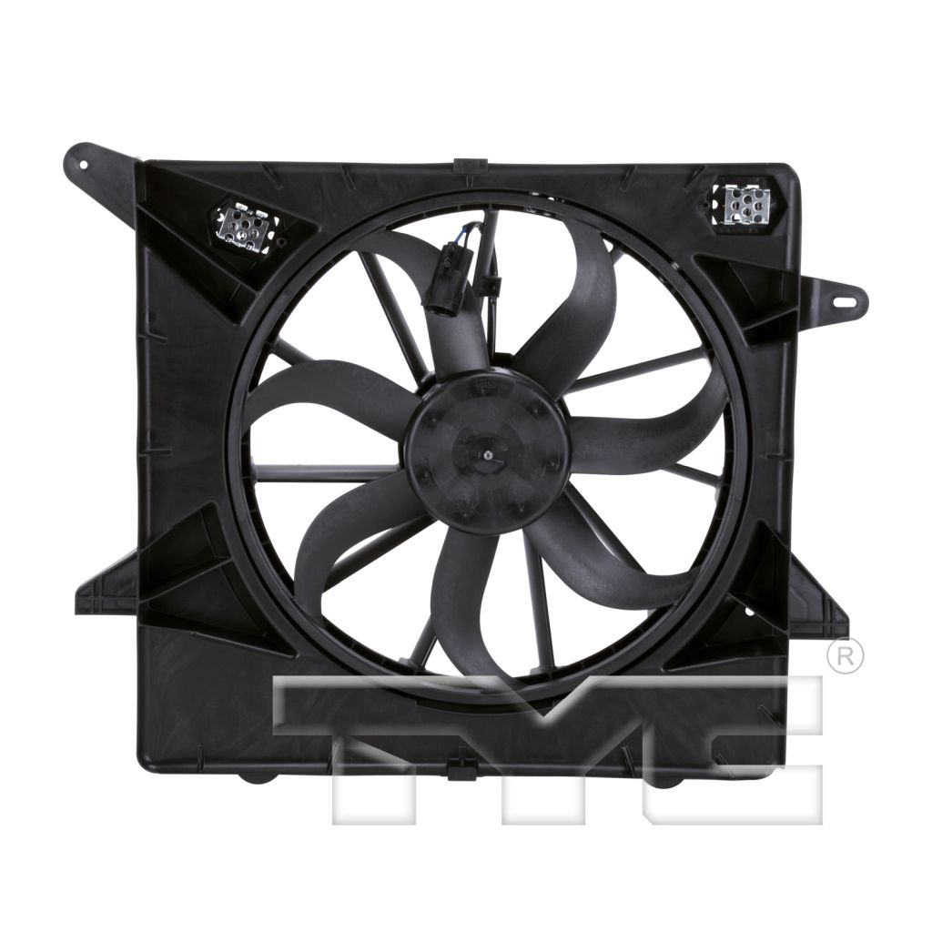 CADILLAC SRX RADIATOR FAN ASSEMBLY 3.0L/3.6L OEM#20883034 2010-2016 PL#GM3115234