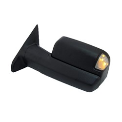 DODGE TRUCKS & VANS DODGE/PU (R1500) DOOR MIRROR LEFT (Driver Side) PWR/HTD/SIGNAL/PUDDLE (DUAL GLASS)(TEXT BLK)(W/TOW)(W/TEMP SENSR) OEM#68285865AD 2013-2022 PL#CH1320350