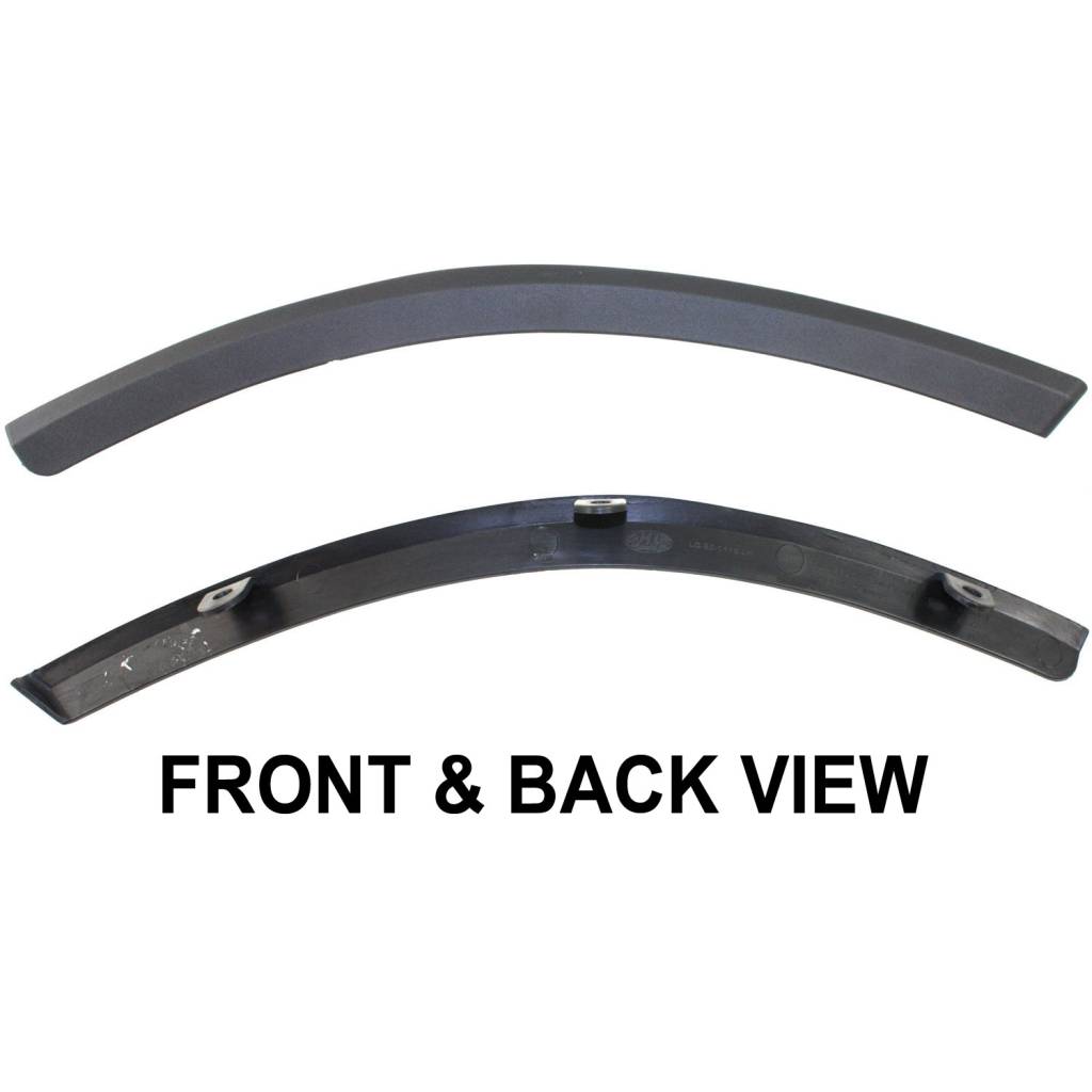 GM TRUCKS & VANS SILVERADO/PU 2500/3500 (CHEVY) FRONT BUMPER END UPPER FILLER LEFT (Driver Side) (6.0L) TEXT BLACK OEM#25782944 2007-2010 PL#GM1088173