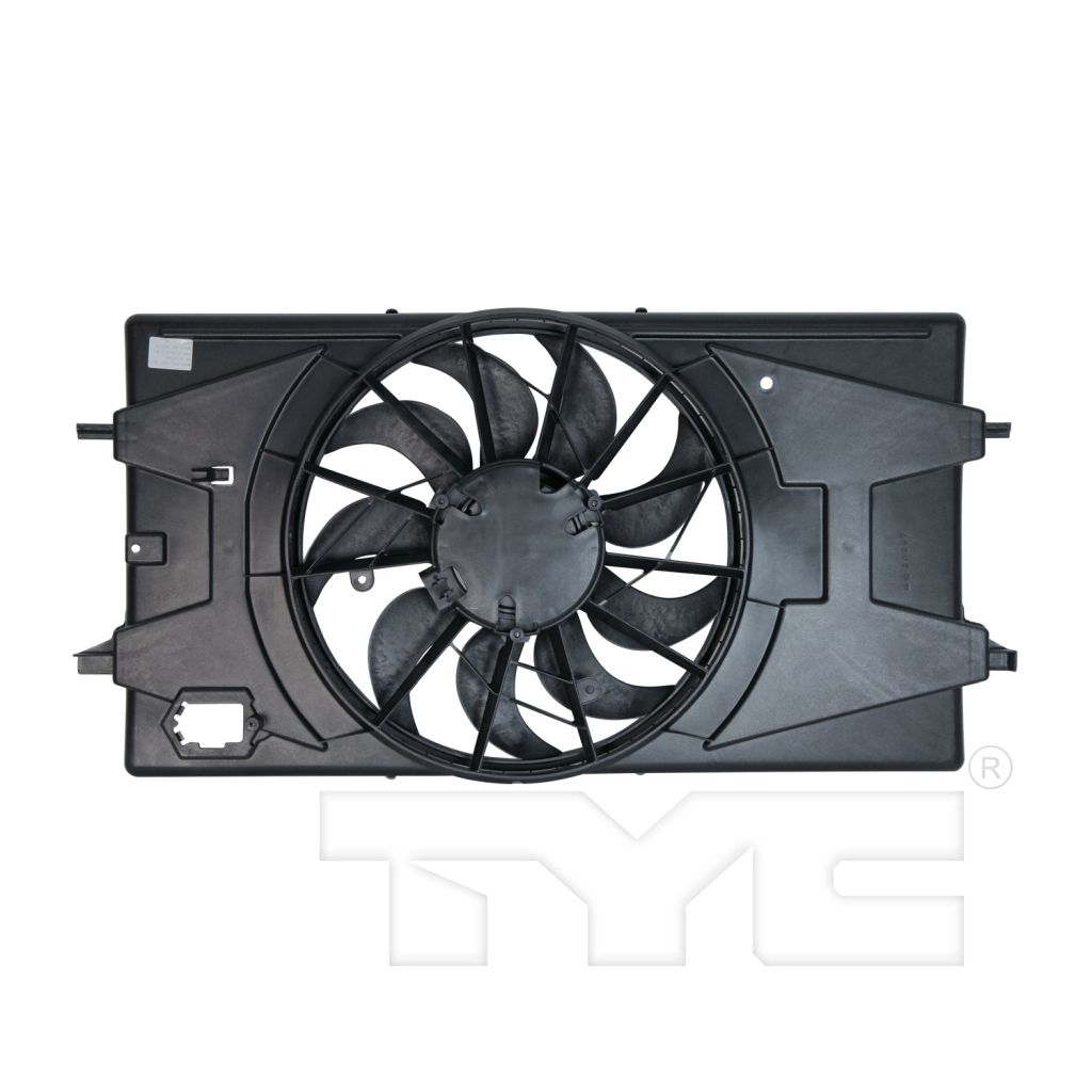 PONTIAC G5 RADIATOR & A/C FAN ASSEMBLY (2.2L)(SINGLE FAN) OEM#20824475 2007-2009 PL#GM3115179