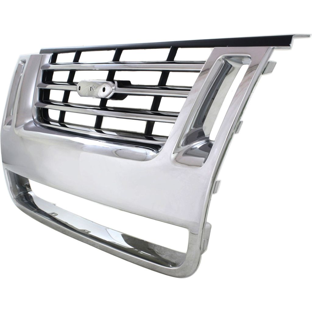 FORD TRUCKS & VANS EXPLORER SPORT TRAC (PICKUP) GRILLE CHROME**CAPA** OEM#8L2Z8200CA 2007-2010 PL#FO1200477C