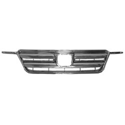 HONDA CRV GRILLE ASSY CHROME/DK-GRAY (GRILLE INNER+OUTER+ALL MLDG) OEM#71122S9AA01-PFM 2005-2006 PL#HO1200194