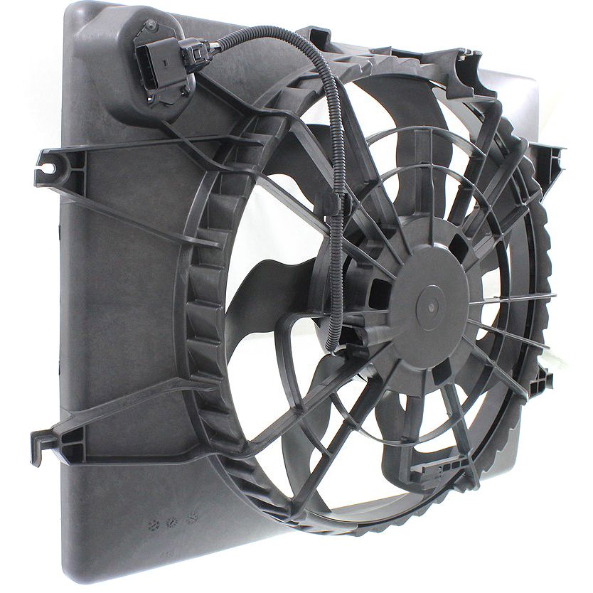 KIA OPTIMA RADIATOR & A/C FAN ASSEMBLY (2.4L)(SINGLE FAN) OEM#253803R170 2011-2013 PL#KI3115136