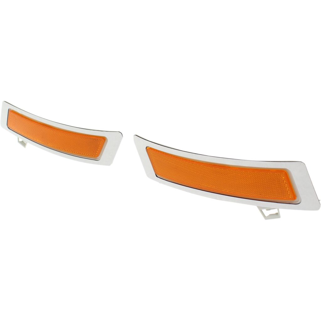 BMW BMW X5 FRONT BUMPER SIDE REFLECTOR KIT (RH&LH)(WO/SIDE CAMERA)(EXC M MDL)**CAPA** OEM#63147274433 2011-2013 PL#BM1084103C