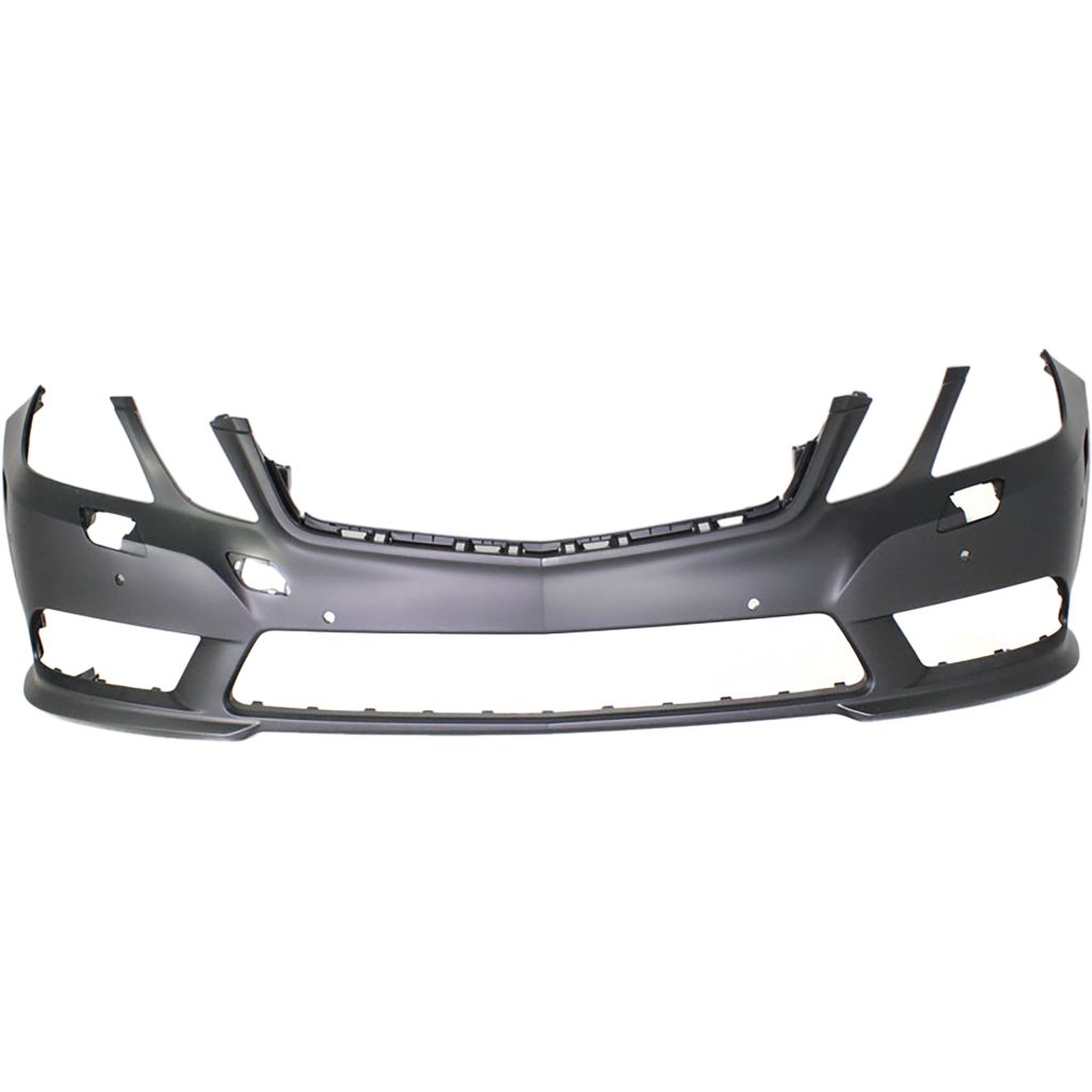 MERCEDES-BENZ E-CLASS HYBRID (E400) FRONT BUMPER COVER PRIMED (SPORT)(WO/CHR MLDG)(W/WASHER)(W/SENSOR) OEM#21288027409999 2013 PL#MB1000301