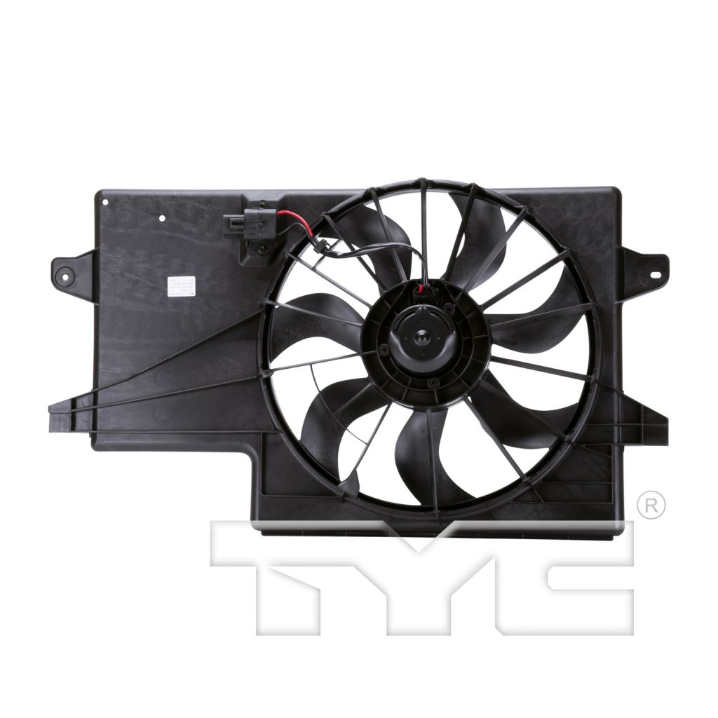 FORD FOCUS RADIATOR & A/C FAN ASSEMBLY (SINGLE FAN) OEM#8S4Z8C607A 2008-2011 PL#FO3115171