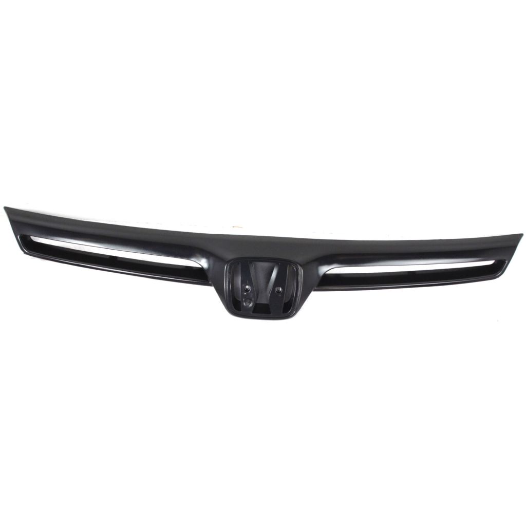HONDA CIVIC COUPE GRILLE PTD (EXC Si MDL) **CAPA** OEM#75100SVAA01ZA 2006-2008 PL#HO1200174C