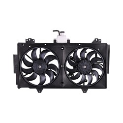 MAZDA MAZDA6 RADIATOR & A/C FAN ASSEMBLY 2.5L (WO/MODULE)(WO/RESERVOIR TANK) OEM#L5A315210B 2011-2013 PL#MA3115158