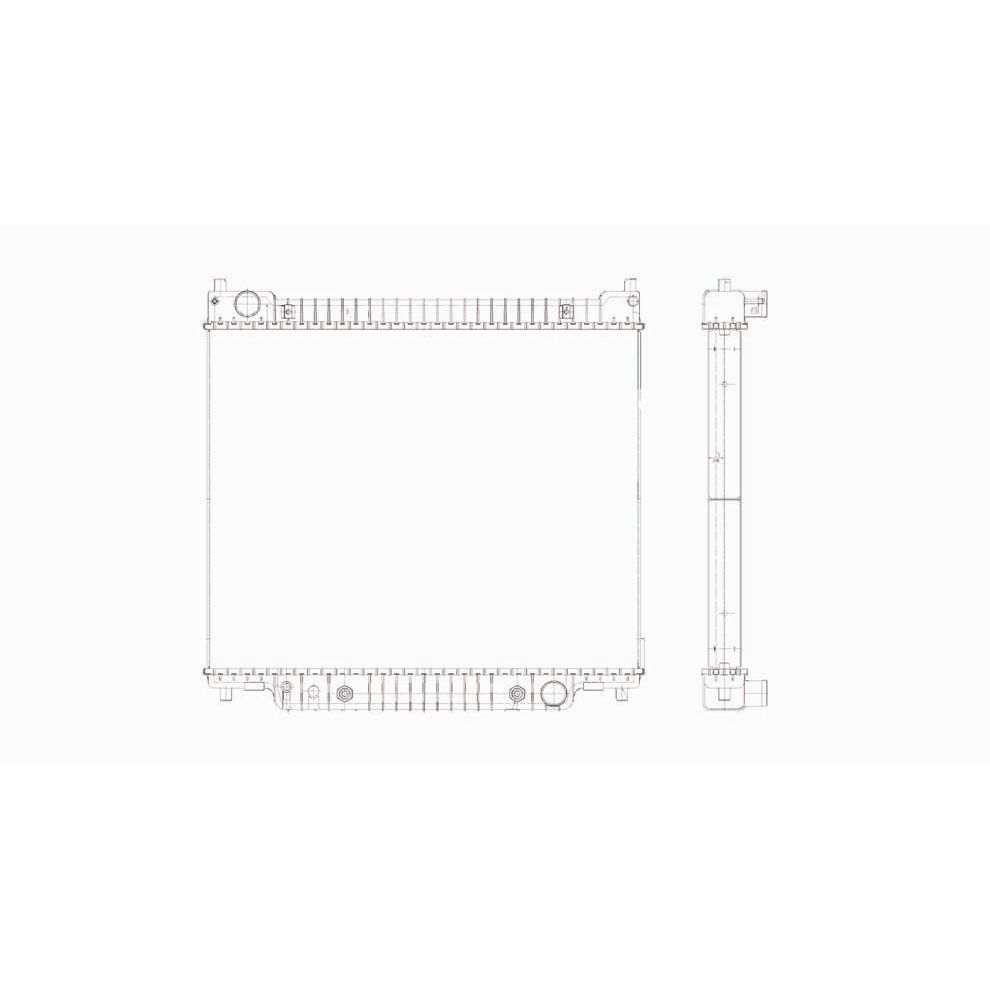 FORD TRUCKS & VANS FORD VAN RADIATOR 4.6L/V8 OEM#9C2Z8005A 2008-2014 PL#FO3010171
