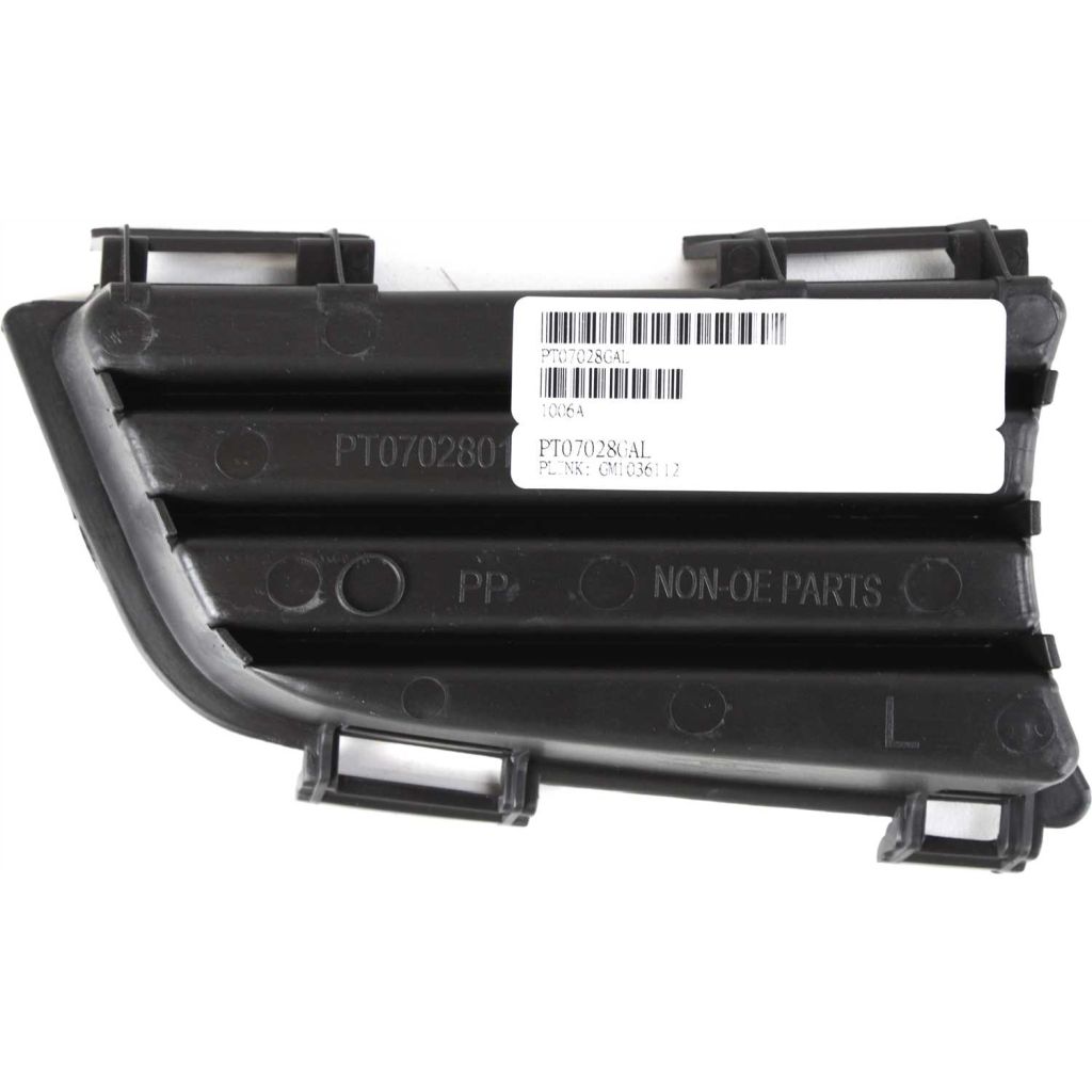PONTIAC VIBE GRILLE LOWER LEFT (Driver Side) OUTER MAT-BLK OEM#88974247 2005-2008 PL#GM1036112