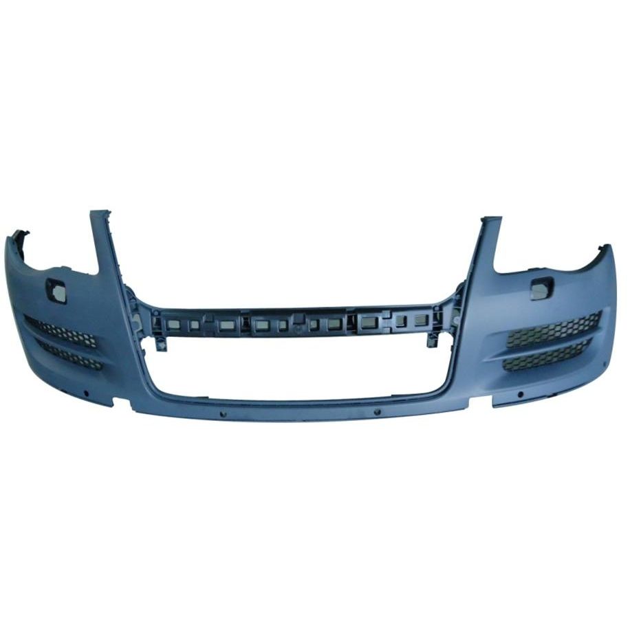 VOLKSWAGEN TOUAREG FRONT BUMPER COVER PRIMED (W/WASHER)(W/SENSOR) OEM#7L6807217ASGRU 2008-2010 PL#VW1000169
