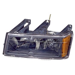 ISUZU ISUZU/PU HEAD LAMP ASSY LEFT (Driver Side) (W/ BLACK BEZEL) **CAPA** OEM#20766569 2006 PL#GM2502234C