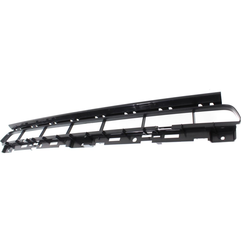 AUDI A4 SEDAN FRONT BUMPER LOWER GRILLE CENTER BLACK (WO/S-LINE) OEM#8W08076839B9 2017-2018 PL#AU1036110