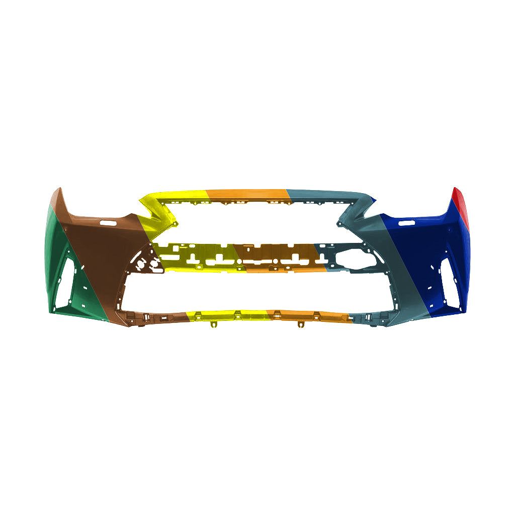 LEXUS IS 250/200t/300/350 (SEDAN) FRONT BUMPER COVER PRIMED (W/ F SPORT)(W/WASHER)(W/SENSOR) **CAPA** OEM#521195E992 2021-2023 PL#LX1000394C