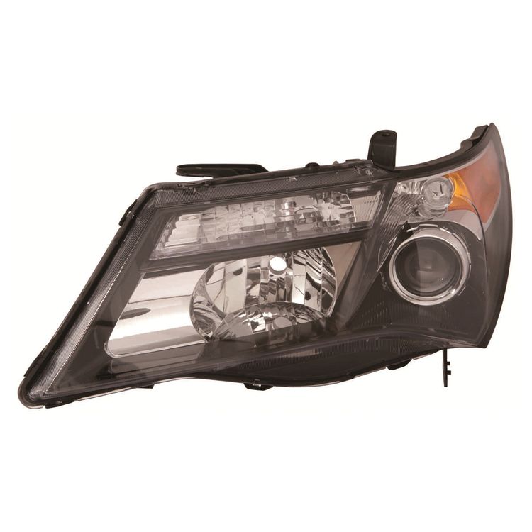 2010-2013 ACURA Headlamp lens/housing Left Driver Side CAPA OEM# 33151STXA31 PL# AC2518117C