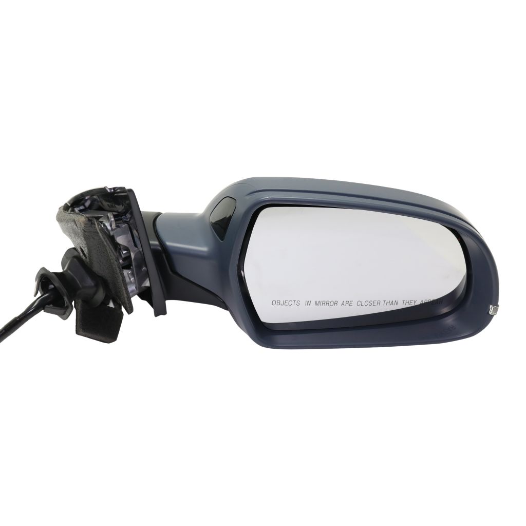 AUDI S4 SEDAN DOOR MIRROR RIGHT (Passenger Side) PWR/HTD/SIGNAL/MEMORY (W/ANTI-GLARE)(W/LDW)(PTM) OEM#8K1857410AK01C 2010-2011 PL#AU1321113
