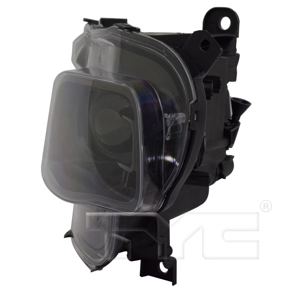 JEEP CHEROKEE HEAD LAMP ASSEMBLY RIGHT (Passenger Side) (HALOGEN)(BLK)(LOWER) **CAPA** OEM#68102846AE 2014-2016 PL#CH2503249C