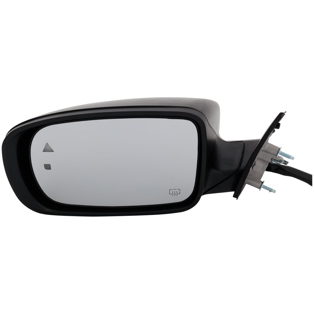 DODGE CHARGER DOOR MIRROR LEFT (Driver Side) PWR/HTD/PUDDLE/M-FOLD (W/BSD)(WO/AUTO DIMMING)(PTM) OEM#1TG41DX8AK-PFM 2015-2019 PL#CH1320452