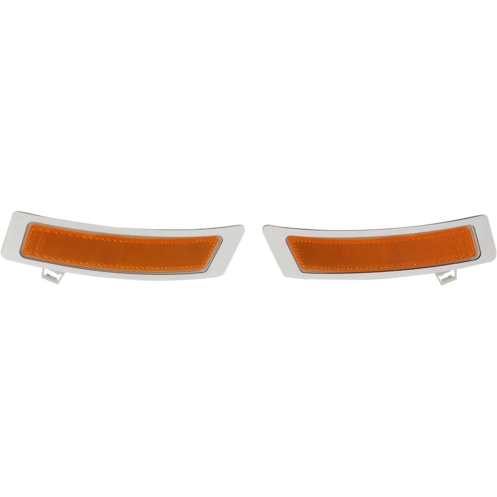 BMW BMW X5 FRONT BUMPER SIDE REFLECTOR KIT (RH&LH)(WO/SIDE CAMERA)(EXC M MDL)**CAPA** OEM#63147274433 2011-2013 PL#BM1084103C