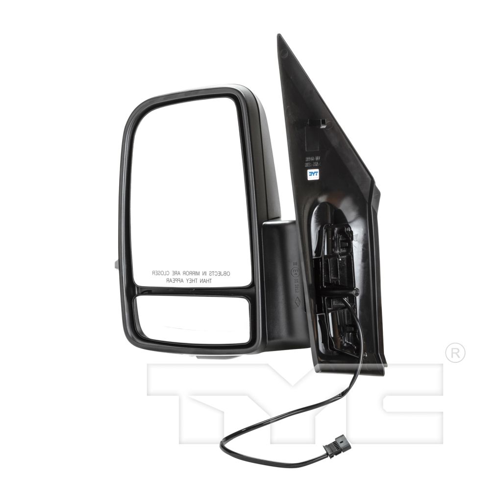 MERCEDES-BENZ SPRINTER DOOR MIRROR LEFT (Driver Side) MANUAL W/SIGNAL (STD) OEM#68009989AA 2010-2013 PL#CH1320381
