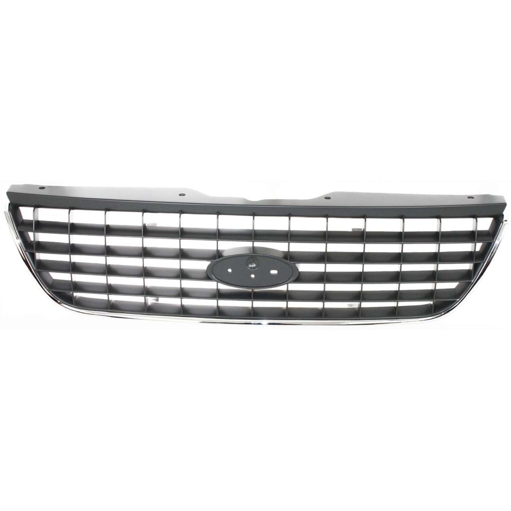 FORD TRUCKS & VANS EXPLORER GRILLE CHROME/GRAY (XLS/XLS Sport/XLT/XLT Sport) OEM#1L2Z8200AAB 2002 PL#FO1200396