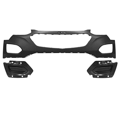 GM TRUCKS & VANS EQUINOX FRONT BUMPER COVER PRIMED (WO/FOG) OEM#23413530 2016-2017 PL#GM1014119