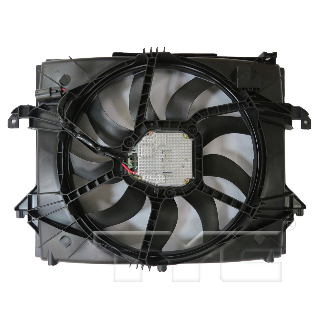 DODGE TRUCKS & VANS DODGE/PU (R1500) RADIATOR & A/C FAN ASSY (3.6/5.7L)(SINGLE FAN) OEM#68275634AD 2019-2025 PL#CH3115199