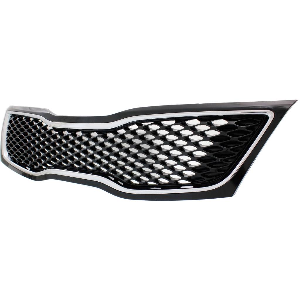 KIA OPTIMA GRILLE ASSEMBLY CHR/BLK (LX/EX)(USA BUILT) **CAPA** OEM#863504C500 2014-2015 PL#KI1200163C