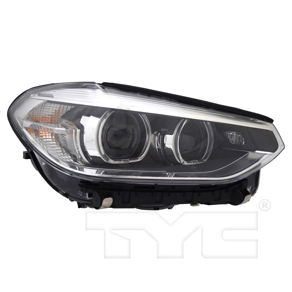 BMW BMW X4 HEAD LAMP ASSY RIGHT (Passenger Side) (LED)(WO/ADAPTIVE) OEM#63117466122 2019-2021 PL#BM2503194