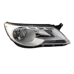 VOLKSWAGEN TIGUAN / TIGUAN LIMITED HEAD LAMP ASSY RIGHT (Passenger Side) (HALOGEN) **CAPA** OEM#5N1941032AC 2009-2011 PL#VW2503143C