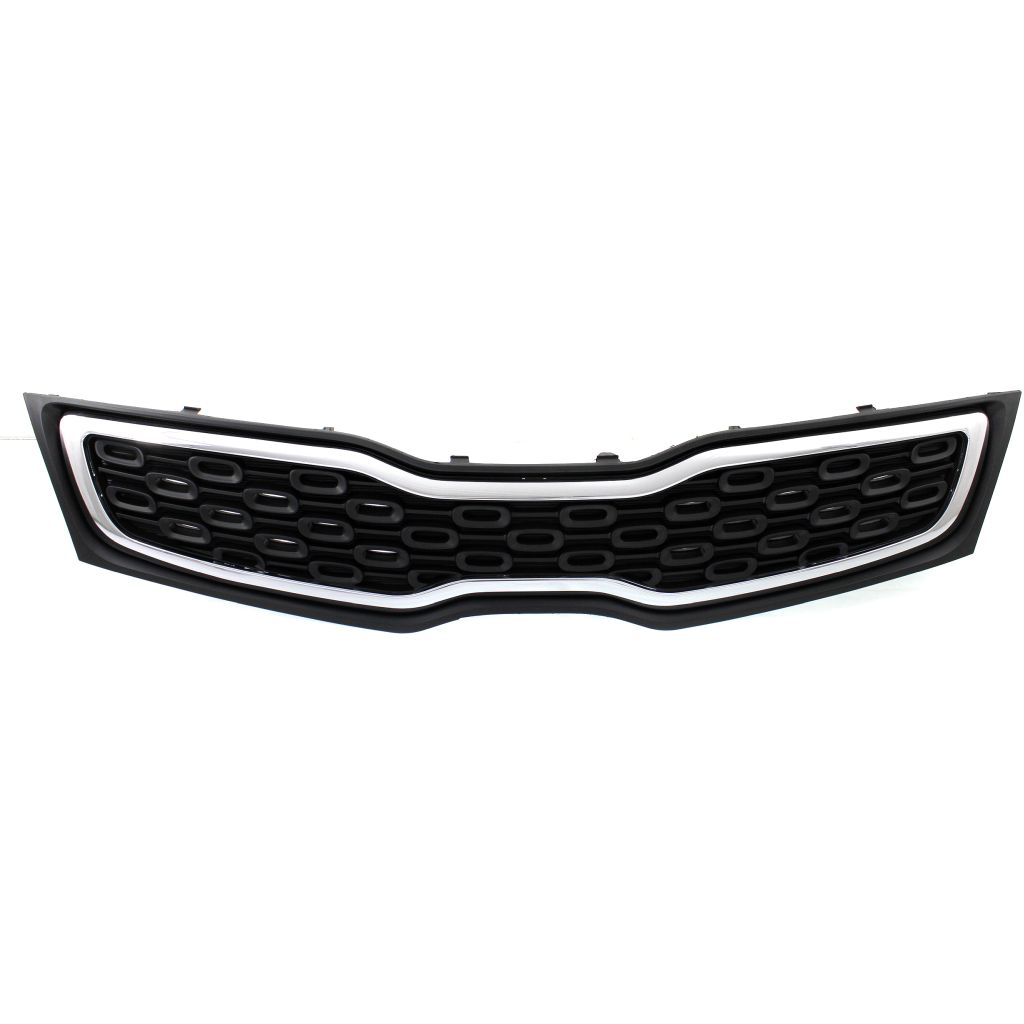 KIA RIO SEDAN GRILLE CHR/BLK OEM#863501W010 2012-2015 PL#KI1200151