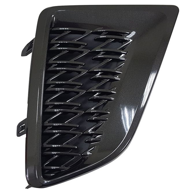 LEXUS RX 450h/450hL FRONT BUMPER OUTR GRILLE RIGHT (Passenger Side) PTD-BLACK (F-SPORT) OEM#531270E060 2020-2022 PL#LX1039145