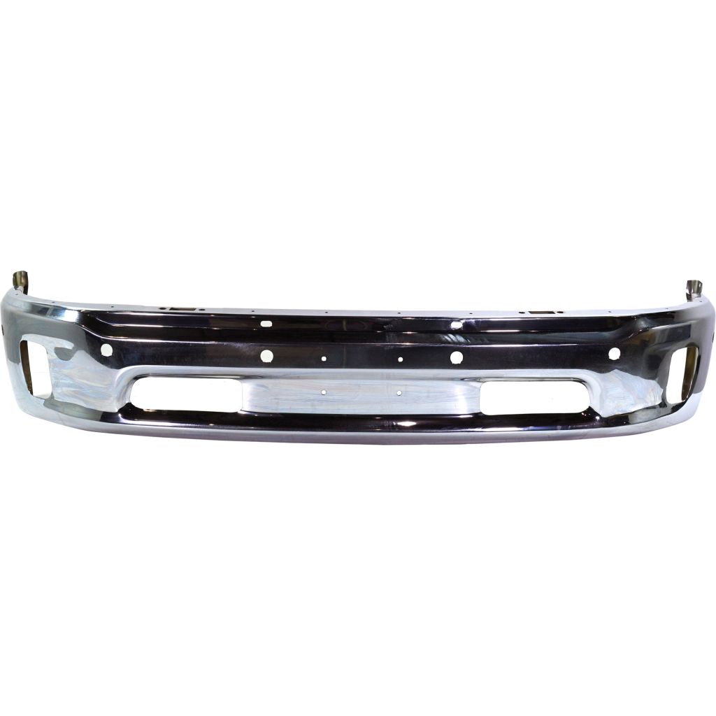 DODGE TRUCKS & VANS DODGE/PU (R1500) FRONT BUMPER CHROME (W/ FOG)(W/ SENSOR) OEM#68160857AA 2013-2022 PL#CH1002402