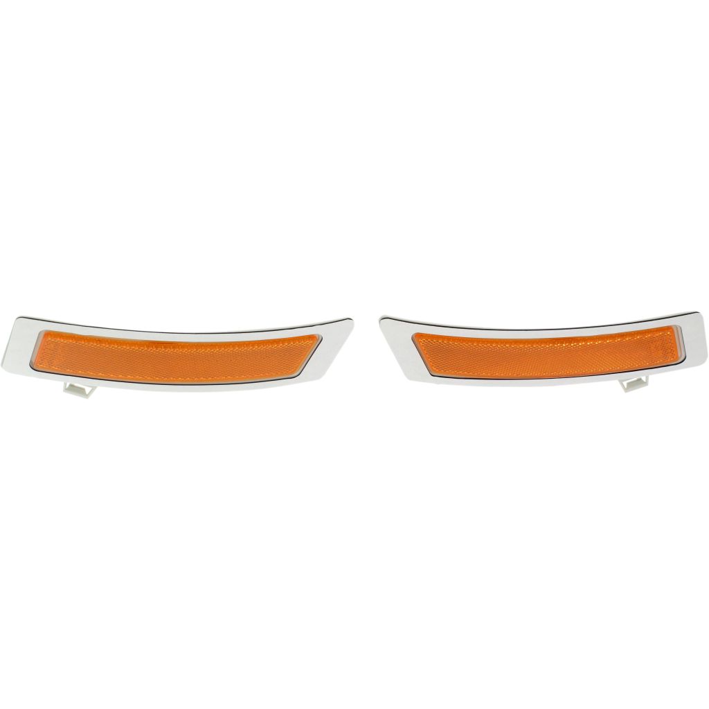 BMW BMW X5 FRONT BUMPER SIDE REFLECTOR KIT (RH&LH)(WO/SIDE CAMERA)(EXC M MDL)**CAPA** OEM#63147274433 2011-2013 PL#BM1084103C
