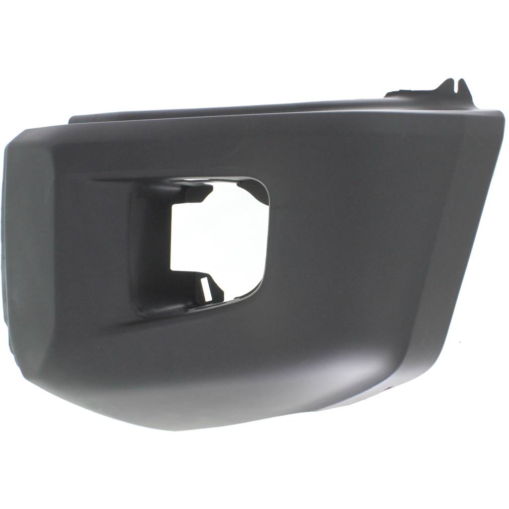 TOYOTA TUNDRA FRONT BUMPER END LEFT (Driver Side) BLACK (W/ SENSOR) OEM#521130C908 2014-2021 PL#TO1004183
